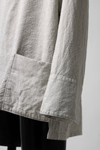 画像をギャラリービューアに読み込む, sus-sous fisherman&#39;s smock / S52L48 poplin washer (SILVER GRAY)