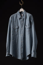 画像をギャラリービューアに読み込む, CHANGES VINTAGE REMAKE WESTERN SHIRT (INDIGO #C)