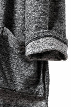 Load image into Gallery viewer, ISAMU KATAYAMA BACKLASH RANDOM PILE FABRIC LONG SLEEVE CUT & SEWN (GREY)