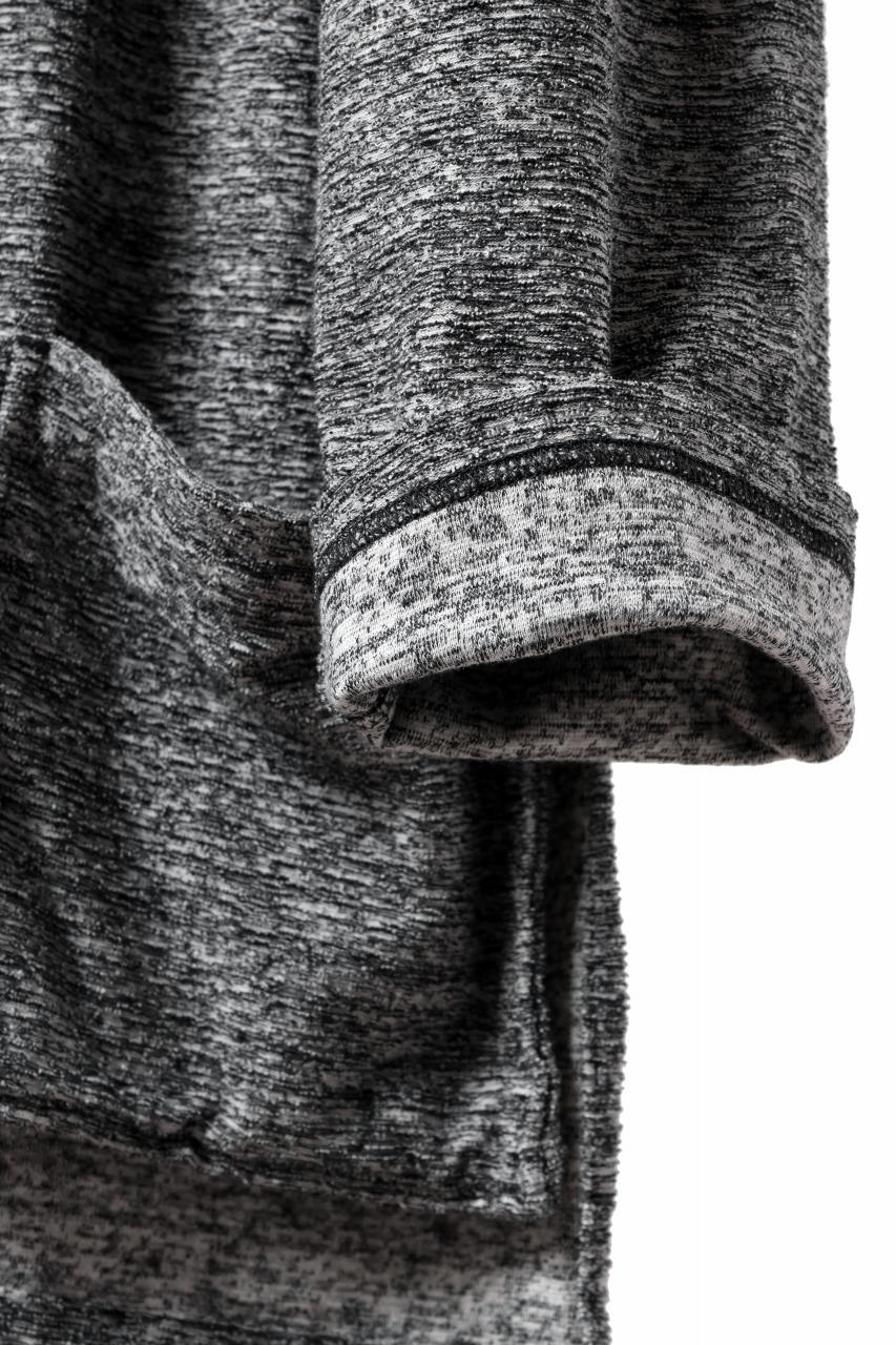 Load image into Gallery viewer, ISAMU KATAYAMA BACKLASH RANDOM PILE FABRIC LONG SLEEVE CUT & SEWN (GREY)