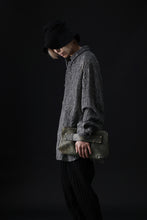 画像をギャラリービューアに読み込む, ierib onepiece clutch-bag / Marble Culatta (BLACK #A)