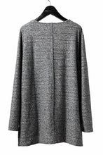 Load image into Gallery viewer, ISAMU KATAYAMA BACKLASH RANDOM PILE FABRIC LONG SLEEVE CUT & SEWN (GREY)