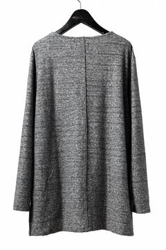 Load image into Gallery viewer, ISAMU KATAYAMA BACKLASH RANDOM PILE FABRIC LONG SLEEVE CUT & SEWN (GREY)