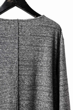 Load image into Gallery viewer, ISAMU KATAYAMA BACKLASH RANDOM PILE FABRIC LONG SLEEVE CUT & SEWN (GREY)