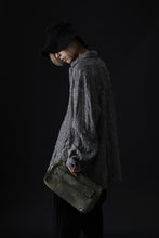 画像をギャラリービューアに読み込む, ierib onepiece clutch-bag / Marble Culatta (BLACK #A)