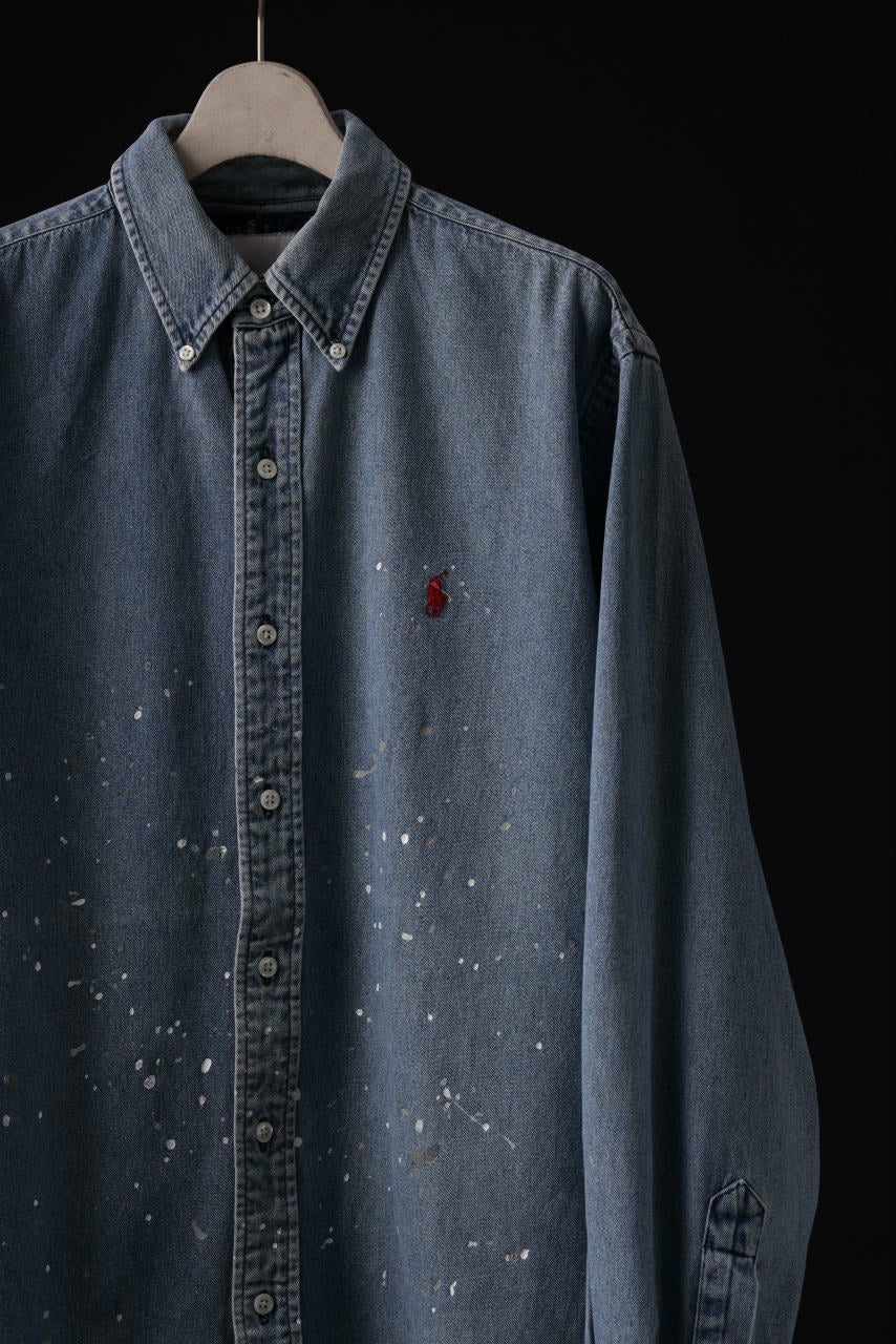 画像をギャラリービューアに読み込む, CHANGES VINTAGE REMAKE RL-DENIM SHIRT (INDIGO #A)