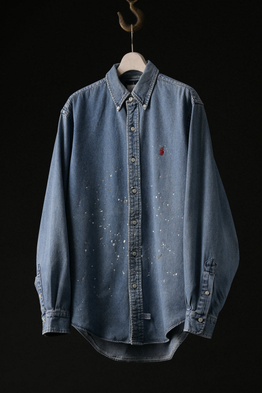 画像をギャラリービューアに読み込む, CHANGES VINTAGE REMAKE RL-DENIM SHIRT (INDIGO #A)