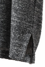 Load image into Gallery viewer, ISAMU KATAYAMA BACKLASH RANDOM PILE FABRIC SHORT SLEEVE CUT & SEWN (GREY)