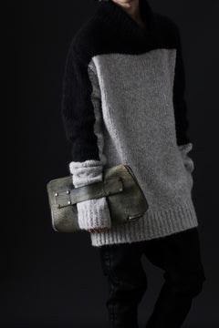 画像をギャラリービューアに読み込む, ierib onepiece clutch-bag / Marble Culatta (BLACK #B)