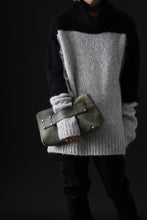 画像をギャラリービューアに読み込む, ierib onepiece clutch-bag / Marble Culatta (BLACK #B)
