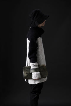 画像をギャラリービューアに読み込む, ierib onepiece clutch-bag / Marble Culatta (BLACK #B)