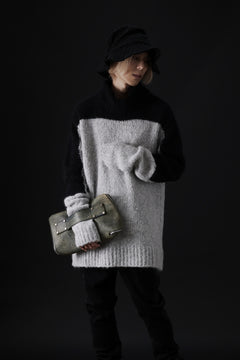画像をギャラリービューアに読み込む, ierib onepiece clutch-bag / Marble Culatta (BLACK #B)
