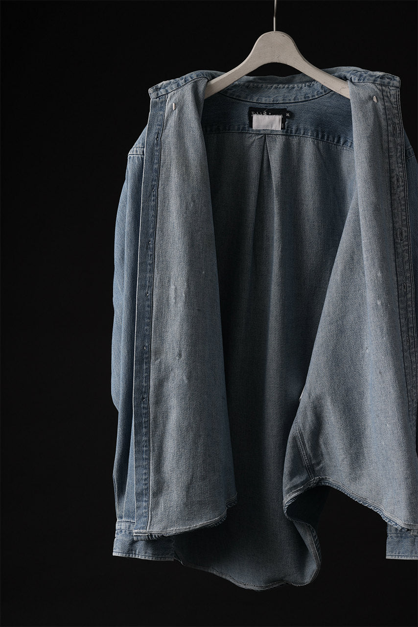 画像をギャラリービューアに読み込む, CHANGES VINTAGE REMAKE RL-DENIM SHIRT (INDIGO #B)