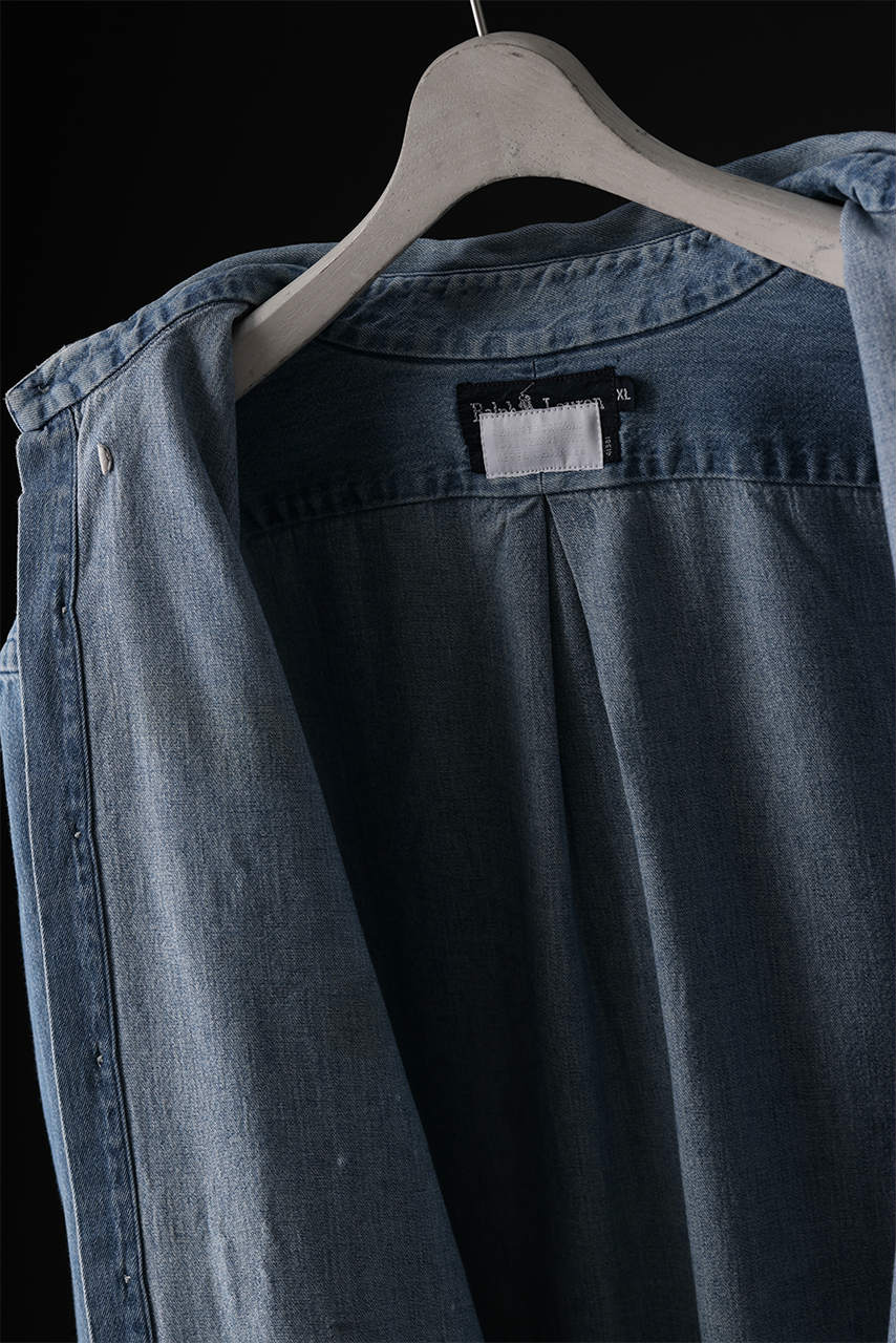画像をギャラリービューアに読み込む, CHANGES VINTAGE REMAKE RL-DENIM SHIRT (INDIGO #B)