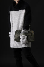 画像をギャラリービューアに読み込む, ierib onepiece clutch-bag / Marble Culatta (BLACK #B)