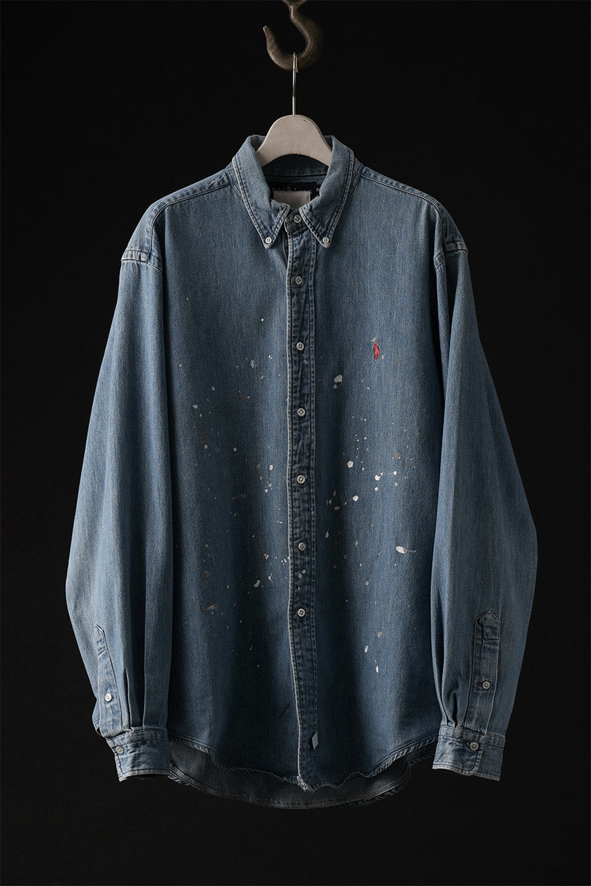 画像をギャラリービューアに読み込む, CHANGES VINTAGE REMAKE RL-DENIM SHIRT (INDIGO #B)