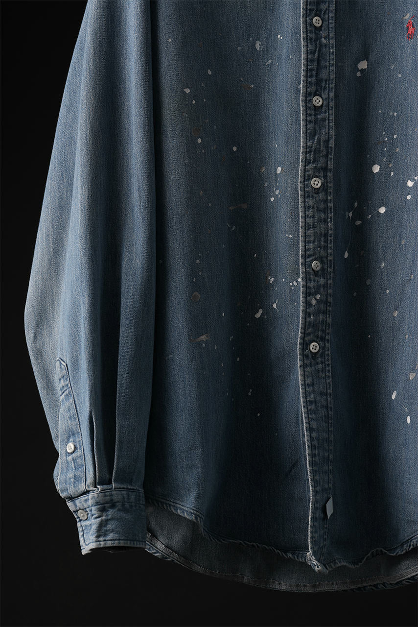 画像をギャラリービューアに読み込む, CHANGES VINTAGE REMAKE RL-DENIM SHIRT (INDIGO #B)