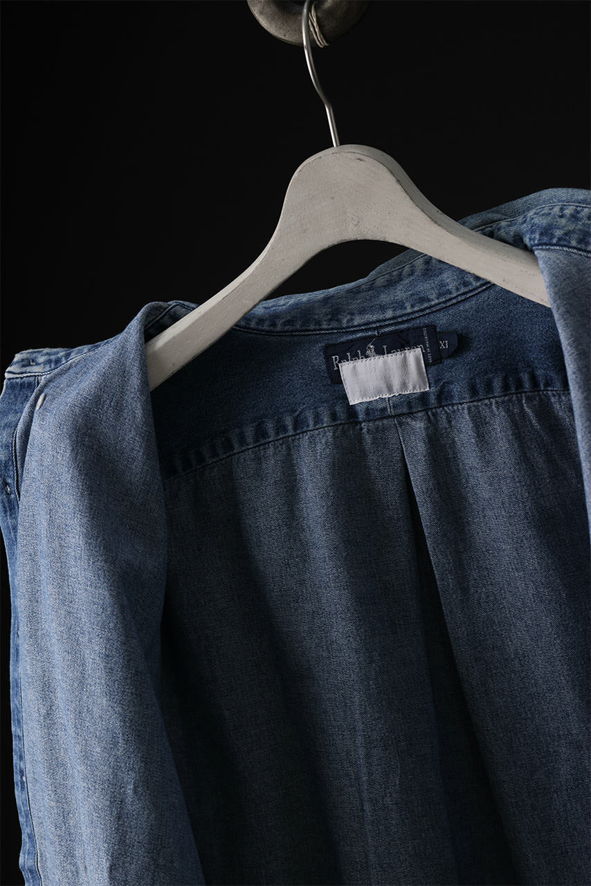 画像をギャラリービューアに読み込む, CHANGES VINTAGE REMAKE RL-DENIM SHIRT (INDIGO #C)