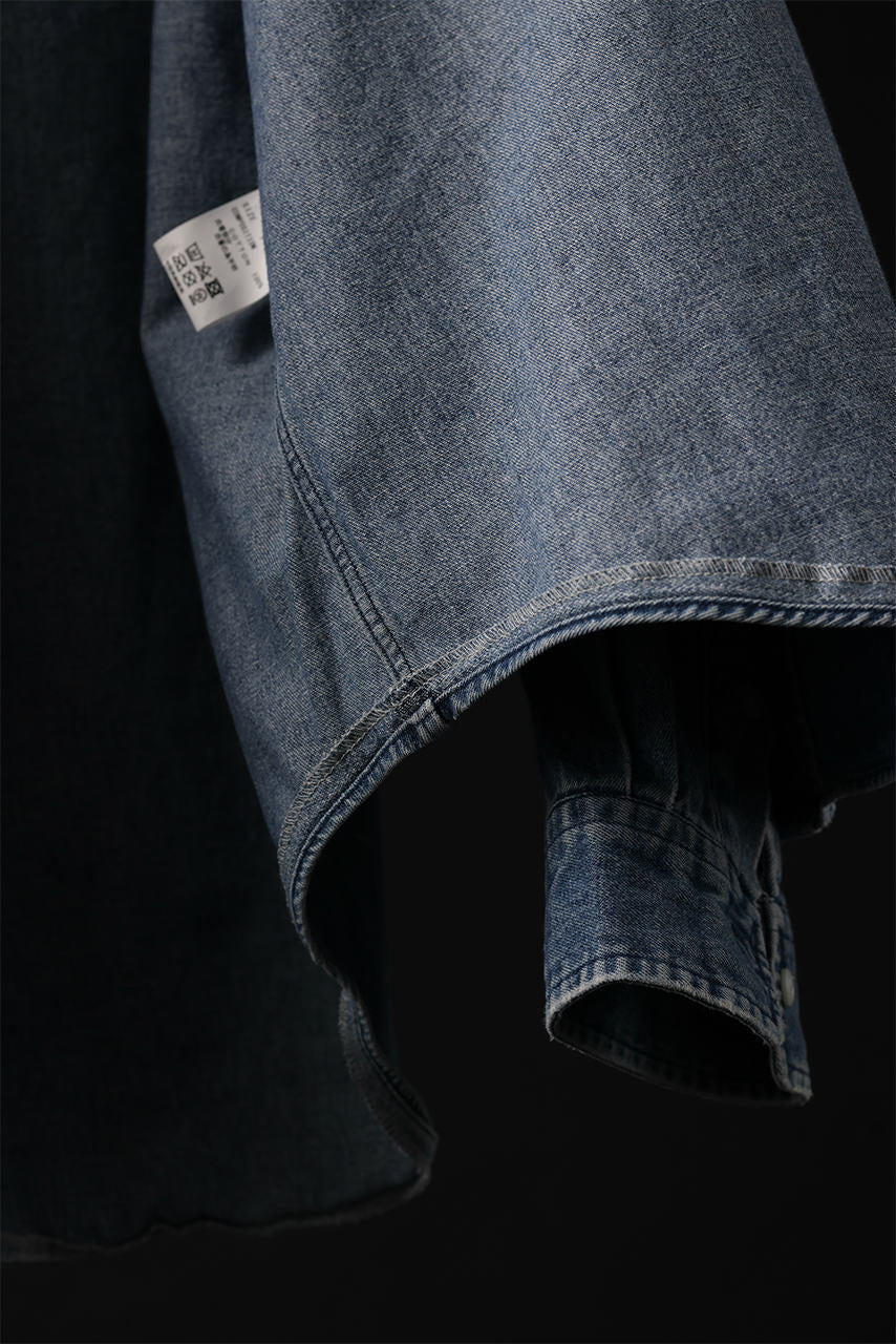 画像をギャラリービューアに読み込む, CHANGES VINTAGE REMAKE RL-DENIM SHIRT (INDIGO #C)