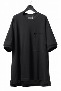 画像をギャラリービューアに読み込む, Y-3 Yohji Yamamoto WRKWR S/S TEE / CREPE JERSEY (BLACK)