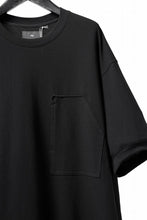 画像をギャラリービューアに読み込む, Y-3 Yohji Yamamoto WRKWR S/S TEE / CREPE JERSEY (BLACK)