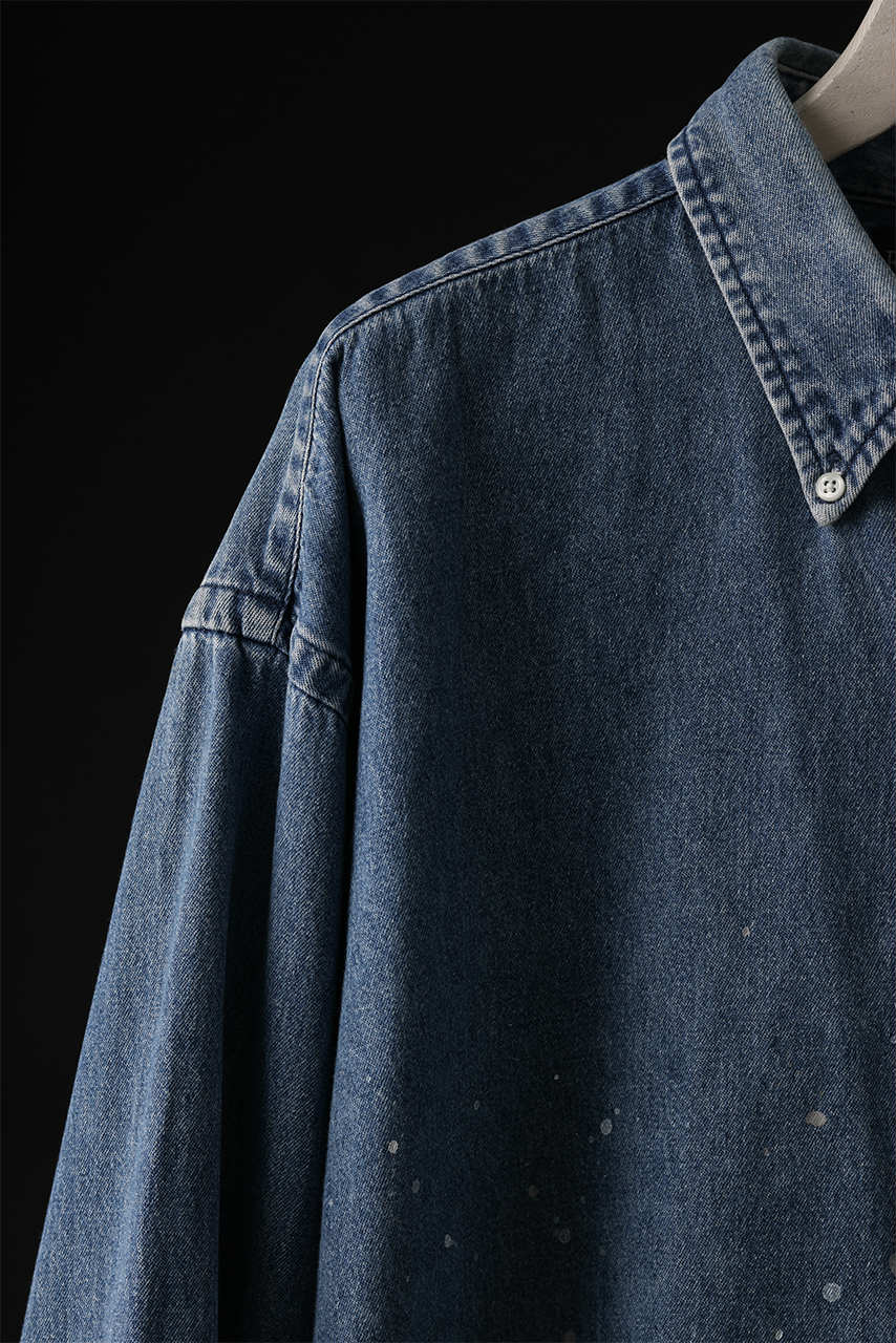 画像をギャラリービューアに読み込む, CHANGES VINTAGE REMAKE RL-DENIM SHIRT (INDIGO #C)