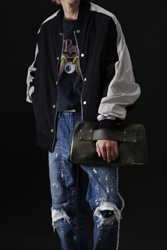 画像をギャラリービューアに読み込む, ierib onepiece clutch-bag / Marble Culatta (BLACK #C)