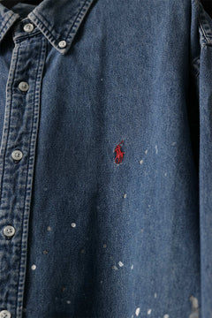 画像をギャラリービューアに読み込む, CHANGES VINTAGE REMAKE RL-DENIM SHIRT (INDIGO #C)