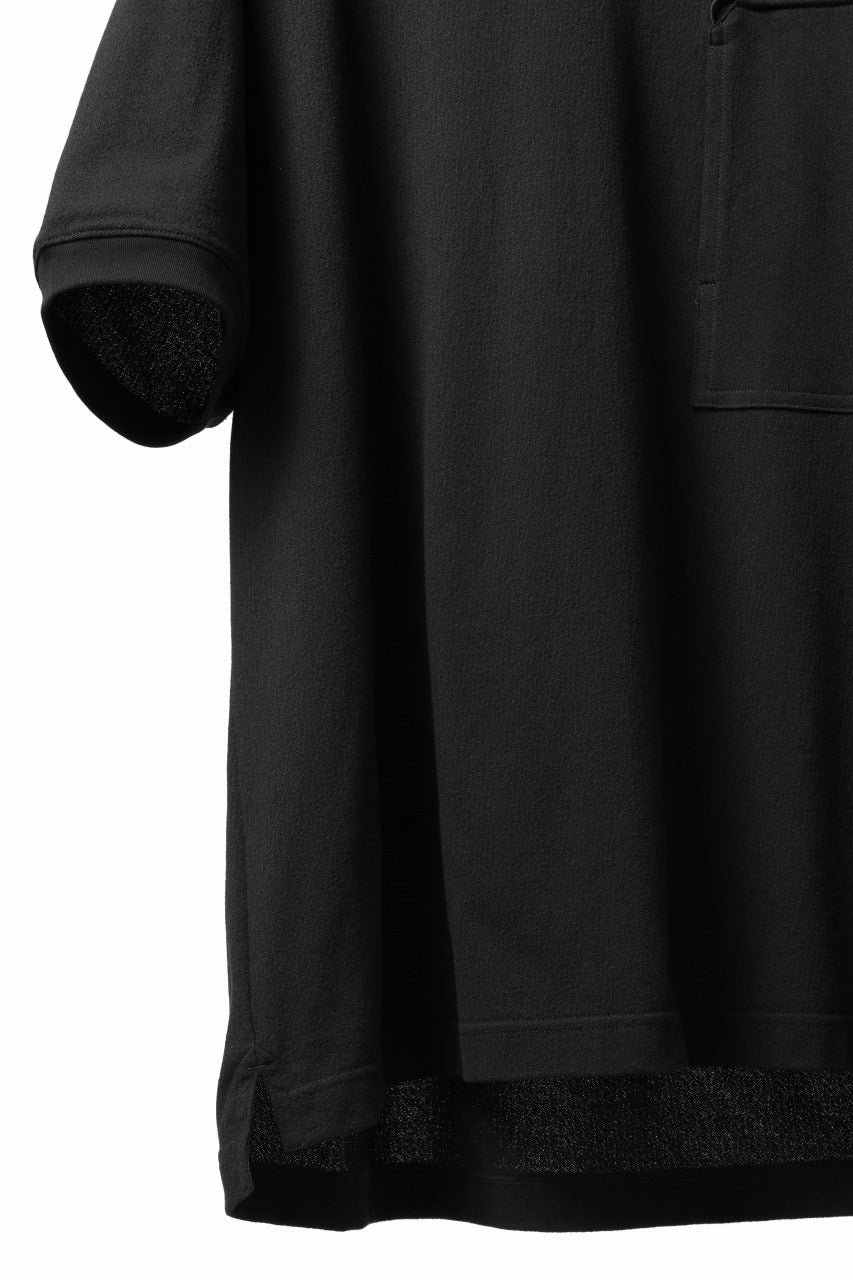 画像をギャラリービューアに読み込む, Y-3 Yohji Yamamoto WRKWR S/S TEE / CREPE JERSEY (BLACK)
