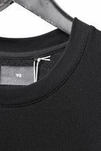 画像をギャラリービューアに読み込む, Y-3 Yohji Yamamoto WRKWR S/S TEE / CREPE JERSEY (BLACK)