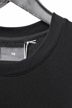 画像をギャラリービューアに読み込む, Y-3 Yohji Yamamoto WRKWR S/S TEE / CREPE JERSEY (BLACK)