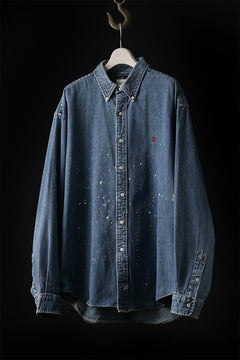 画像をギャラリービューアに読み込む, CHANGES VINTAGE REMAKE RL-DENIM SHIRT (INDIGO #C)