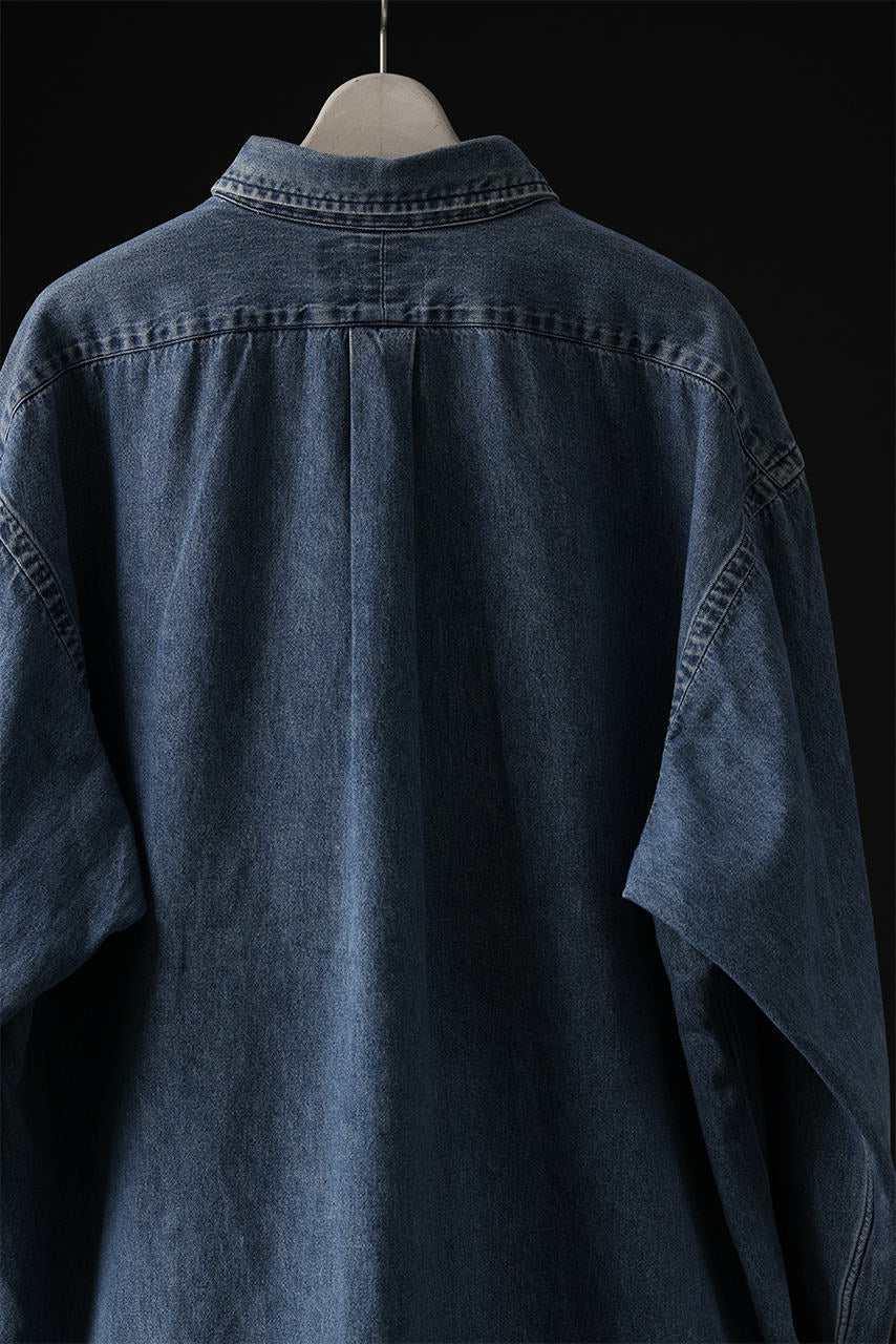 画像をギャラリービューアに読み込む, CHANGES VINTAGE REMAKE RL-DENIM SHIRT (INDIGO #C)