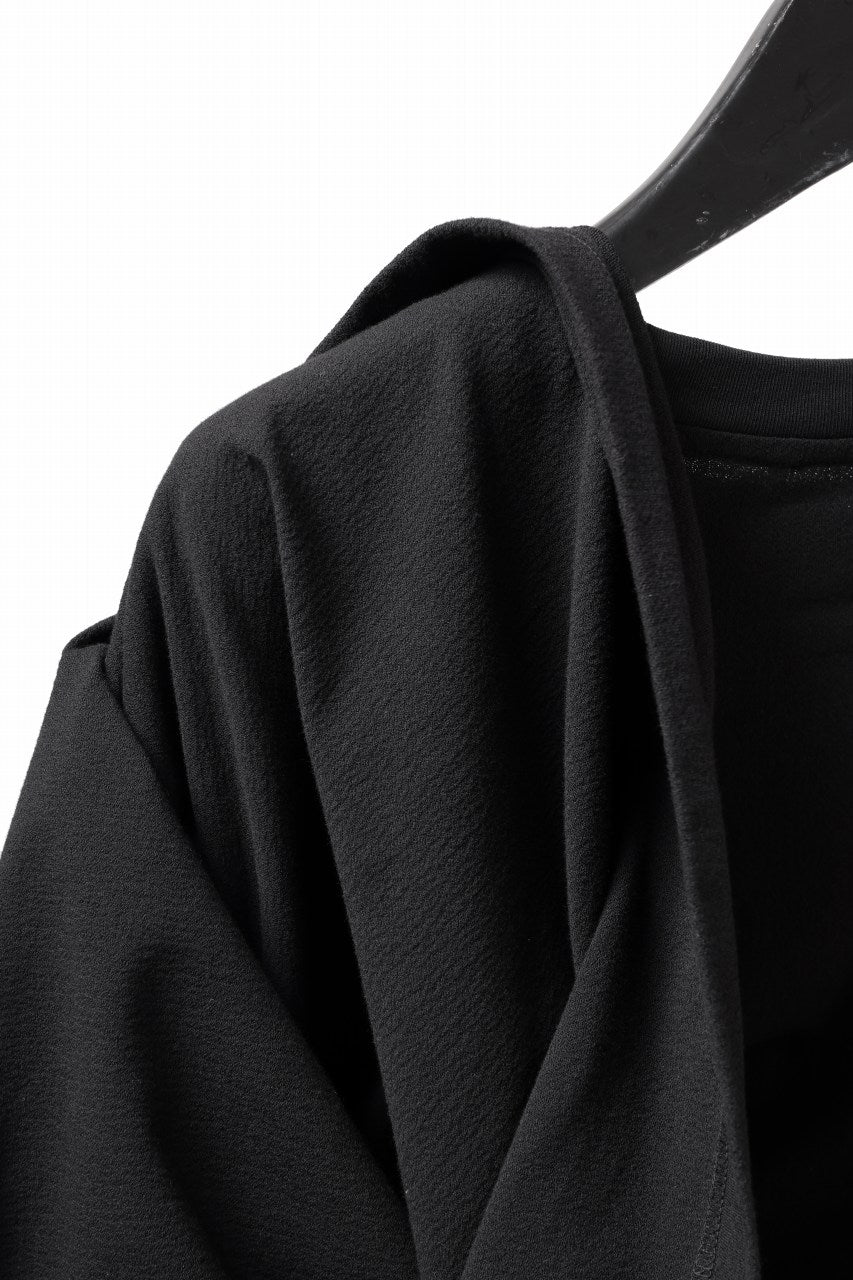 画像をギャラリービューアに読み込む, Y-3 Yohji Yamamoto WRKWR S/S TEE / CREPE JERSEY (BLACK)