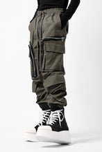 画像をギャラリービューアに読み込む, A.F ARTEFACT ZIP CARGO POCKET PANTS (KHAKI)