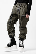 画像をギャラリービューアに読み込む, A.F ARTEFACT ZIP CARGO POCKET PANTS (KHAKI)