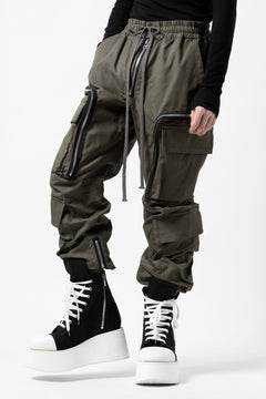画像をギャラリービューアに読み込む, A.F ARTEFACT ZIP CARGO POCKET PANTS (KHAKI)