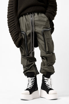 画像をギャラリービューアに読み込む, A.F ARTEFACT ZIP CARGO POCKET PANTS (KHAKI)