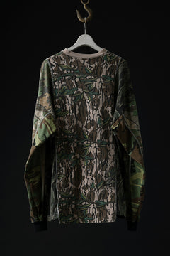 画像をギャラリービューアに読み込む, CHANGES VINTAGE REMAKE QUINTET PANEL L/S TEE (CAMO #A)
