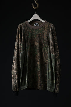 Load image into Gallery viewer, CHANGES VINTAGE REMAKE QUINTET PANEL L/S TEE (CAMO #B)