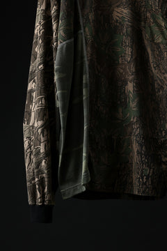 Load image into Gallery viewer, CHANGES VINTAGE REMAKE QUINTET PANEL L/S TEE (CAMO #B)