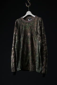 Load image into Gallery viewer, CHANGES VINTAGE REMAKE QUINTET PANEL L/S TEE (CAMO #B)