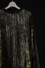 画像をギャラリービューアに読み込む, CHANGES VINTAGE REMAKE QUINTET PANEL L/S TEE (CAMO #C)
