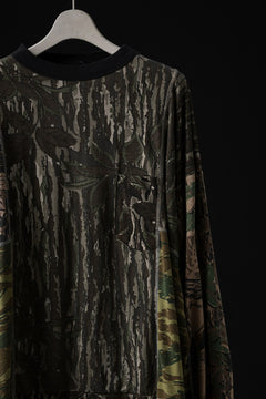 画像をギャラリービューアに読み込む, CHANGES VINTAGE REMAKE QUINTET PANEL L/S TEE (CAMO #C)