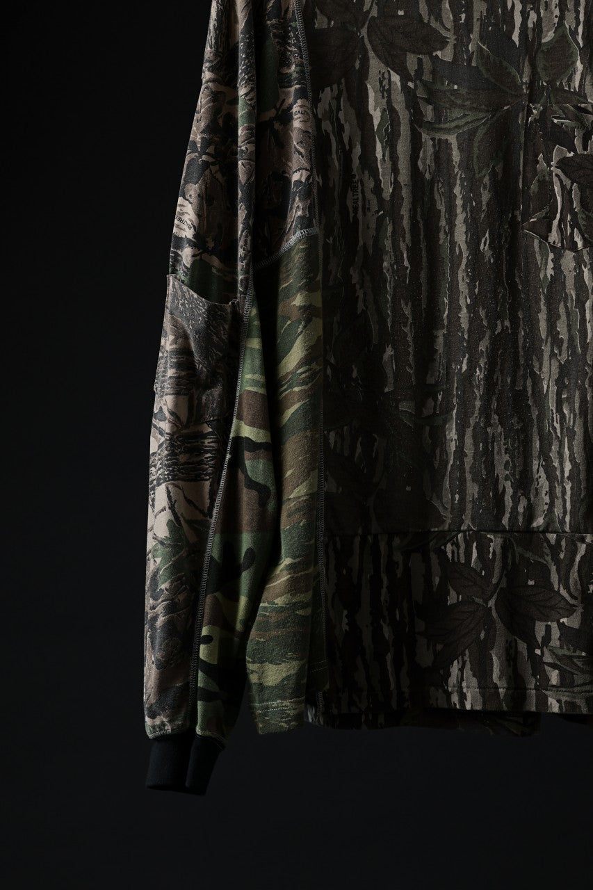 画像をギャラリービューアに読み込む, CHANGES VINTAGE REMAKE QUINTET PANEL L/S TEE (CAMO #C)