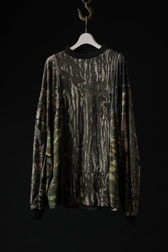 画像をギャラリービューアに読み込む, CHANGES VINTAGE REMAKE QUINTET PANEL L/S TEE (CAMO #C)