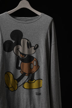 画像をギャラリービューアに読み込む, CHANGES CRACKING-MOUSE LS TOPS (GREY #A)