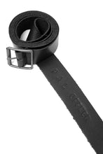 画像をギャラリービューアに読み込む, PAL OFFNER EASY THIN BELT / CALF LEATHER (BLACK)