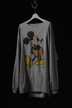 画像をギャラリービューアに読み込む, CHANGES CRACKING-MOUSE LS TOPS (GREY #A)