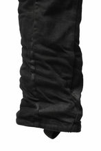 画像をギャラリービューアに読み込む, BORIS BIDJAN SABERI DROP CROTCH PANTS / VINYL COATED & NICKEL PRESSED & BODY MOLDED "P24-F1603K" (BLACK)